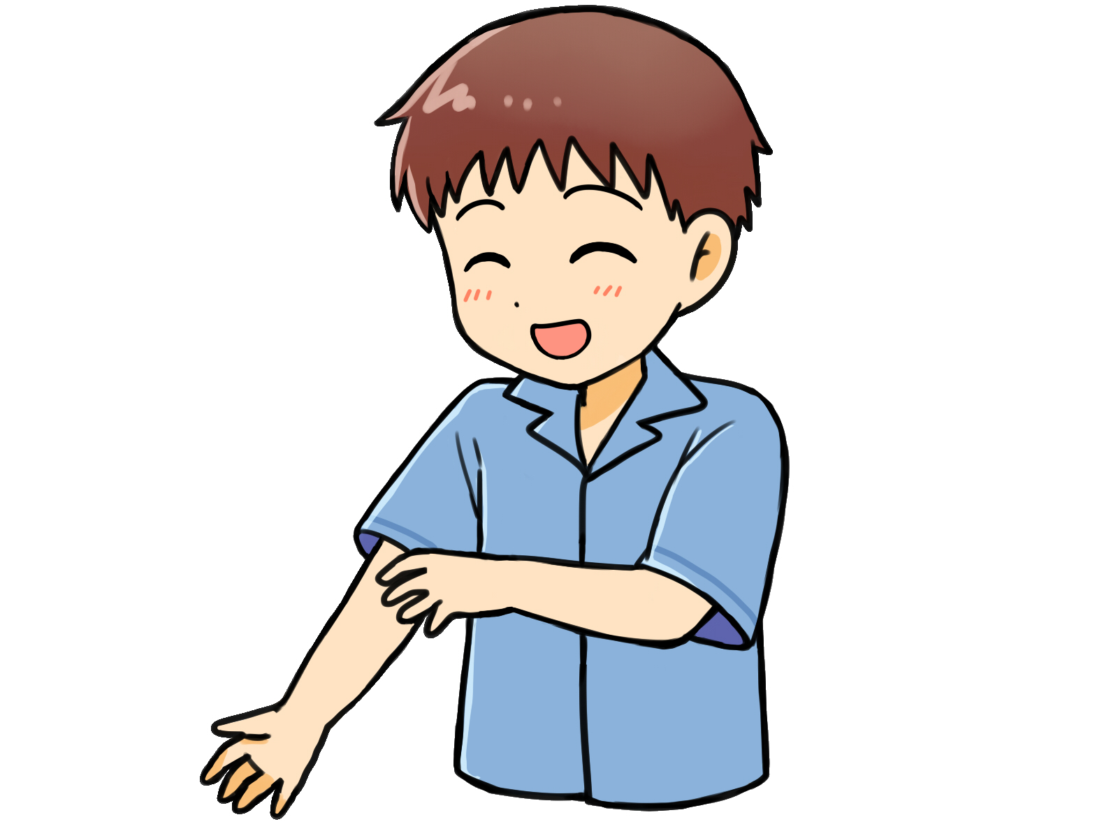 正しい洗い方の手順イメージ