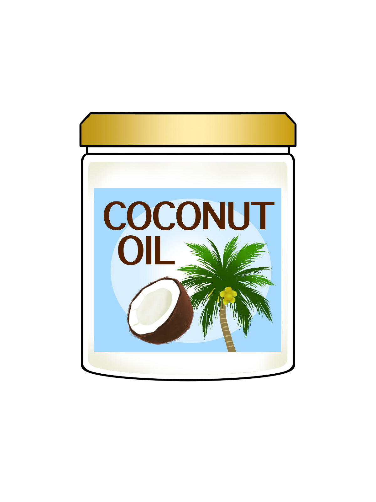 ココナッツオイルを湯せんで溶かす手順