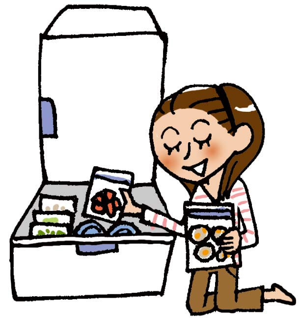 冷凍保存のコツ